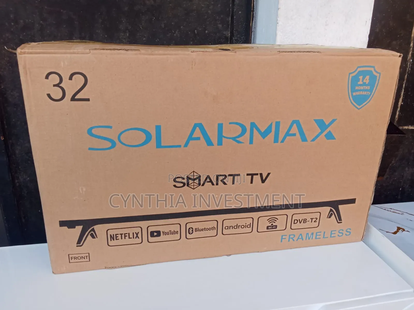 Solarmax 32 Inch Smart Android Frameless TV