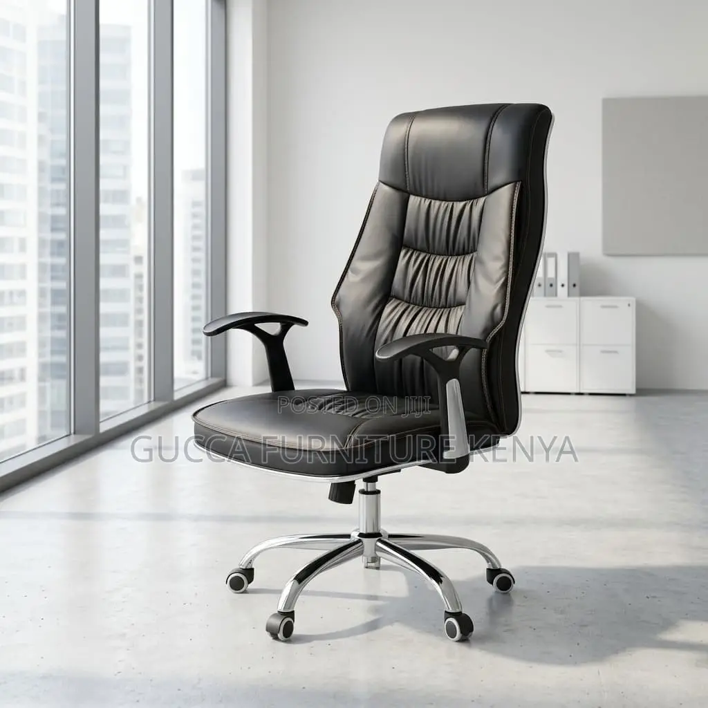 Swivel Leather Manager's Chair