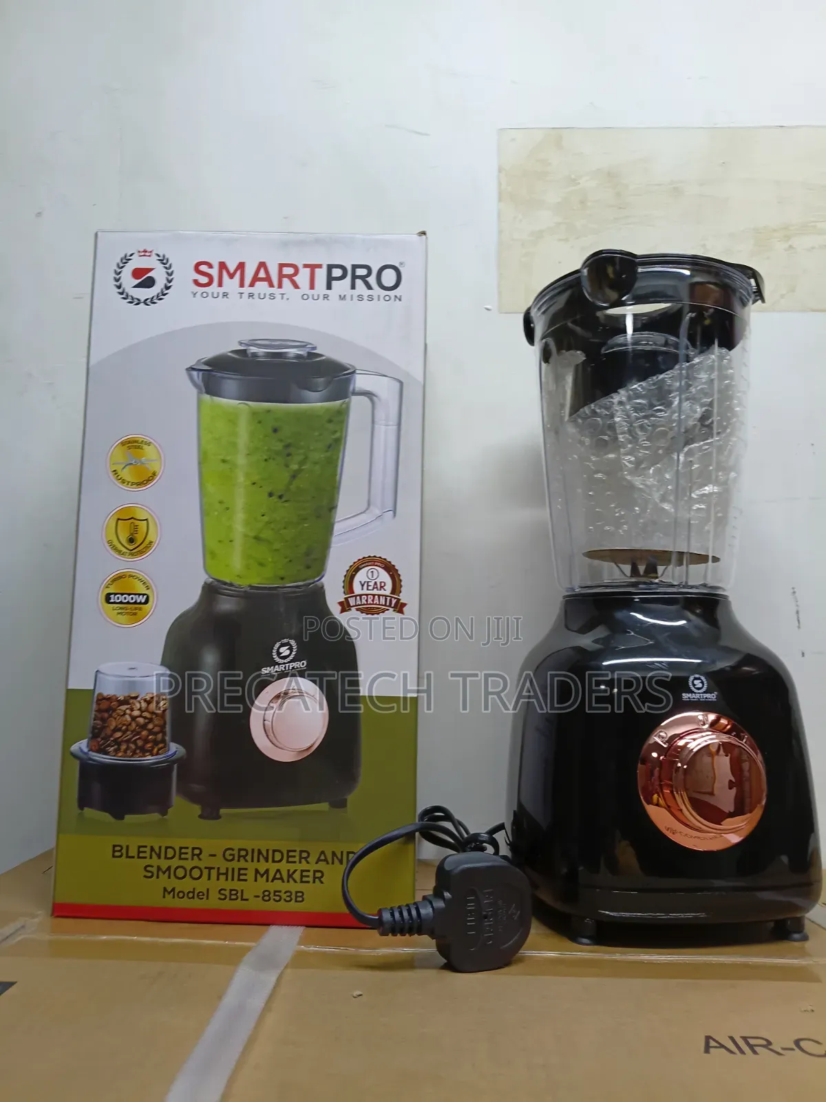 SmartPro Blender, Grinder Smoothie Maker SBL-853B