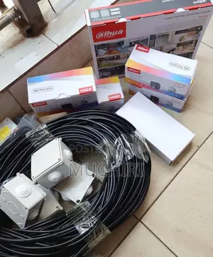 2way Talk Dahua 4CH CCTV Kit Smaret Hybrid