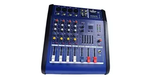 Max PMX402DU 4-Channel Powered Audio Mixing Console