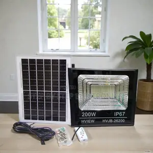 No Electricity Cost 200w Automatic on/Off Solar Floodlights