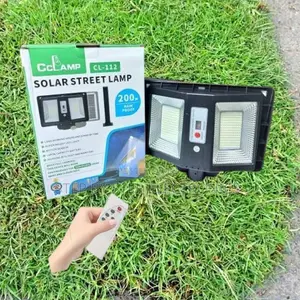 Light Control Solar Street Lamp 200watts With Motion Sensor
