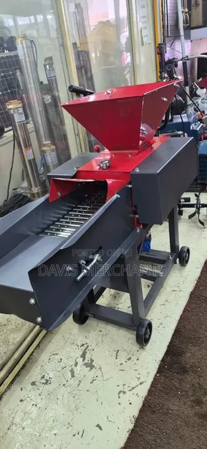 Conveyor Belt Speed Chopper Chaff Cutter 1 T / Day
