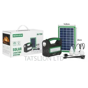 Solar Max MX-315 Solar Lighting Kit With 3 LED Bulbs,
