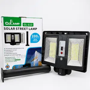 High Brightness 200w Solar Street Lamp Outdoor With Motion Sensor
