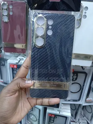 Samsung Galaxy S26 Ultra Carbon Fiber Weave Pattern Case