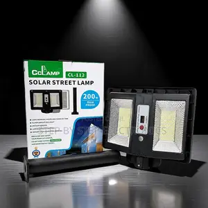 Zero Electrical Wiring Cclamp 200 W Led Solar Street Light