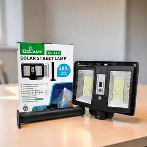High Brightness Cclamp 200w Watts Led Solar Street Light