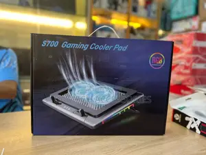 S700 RGB Gaming Laptop Cooling Pad With Two Large Fans for Airflow.