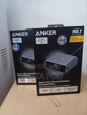Anker Prime Desktop Charging Station( 250W,6 Ports,Ganprime)