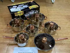 12 Pieces Engenburg Stainless Cookware Set