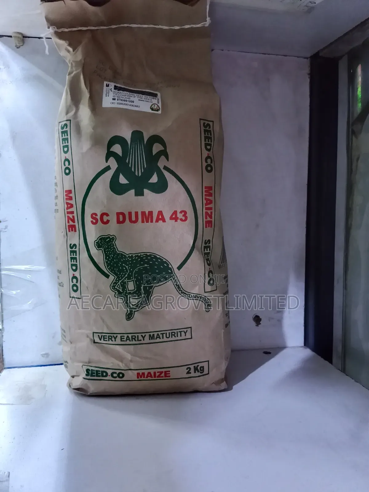 Duma 43 Maize Seeds 2kg
