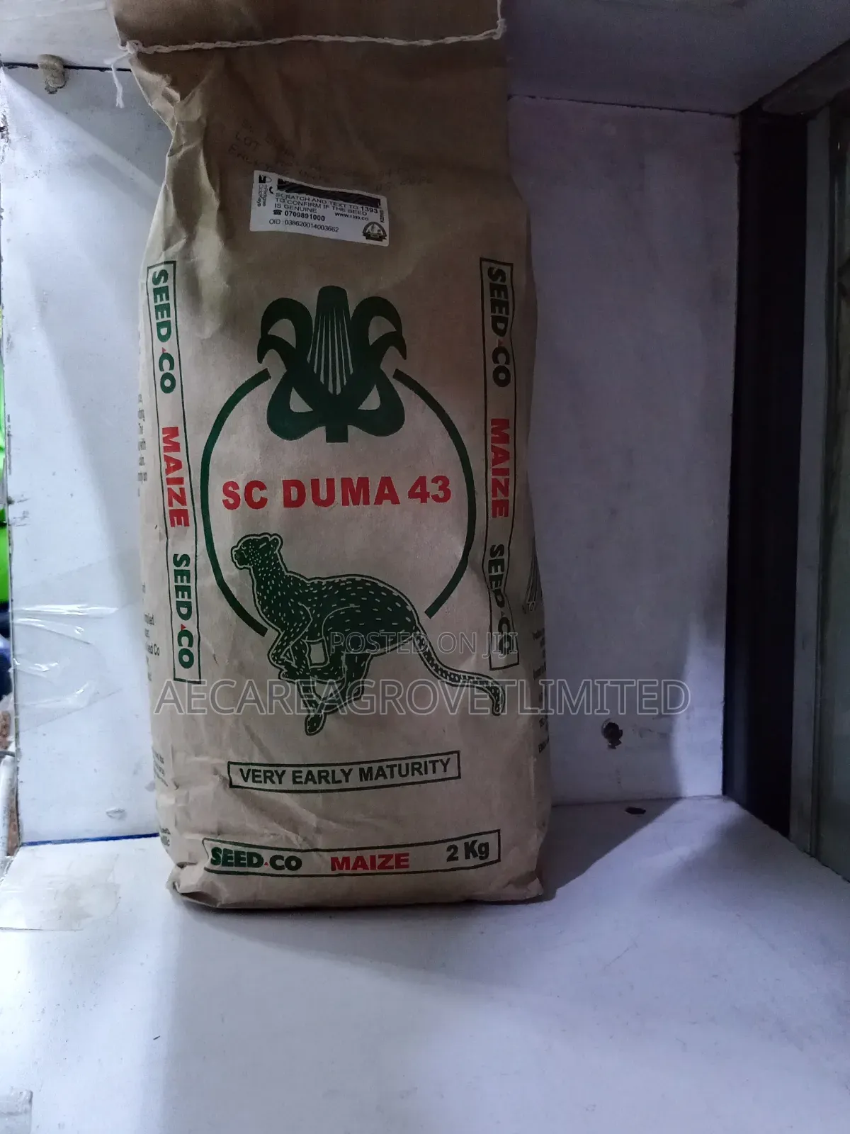 Duma 43 Maize Seeds 2kg