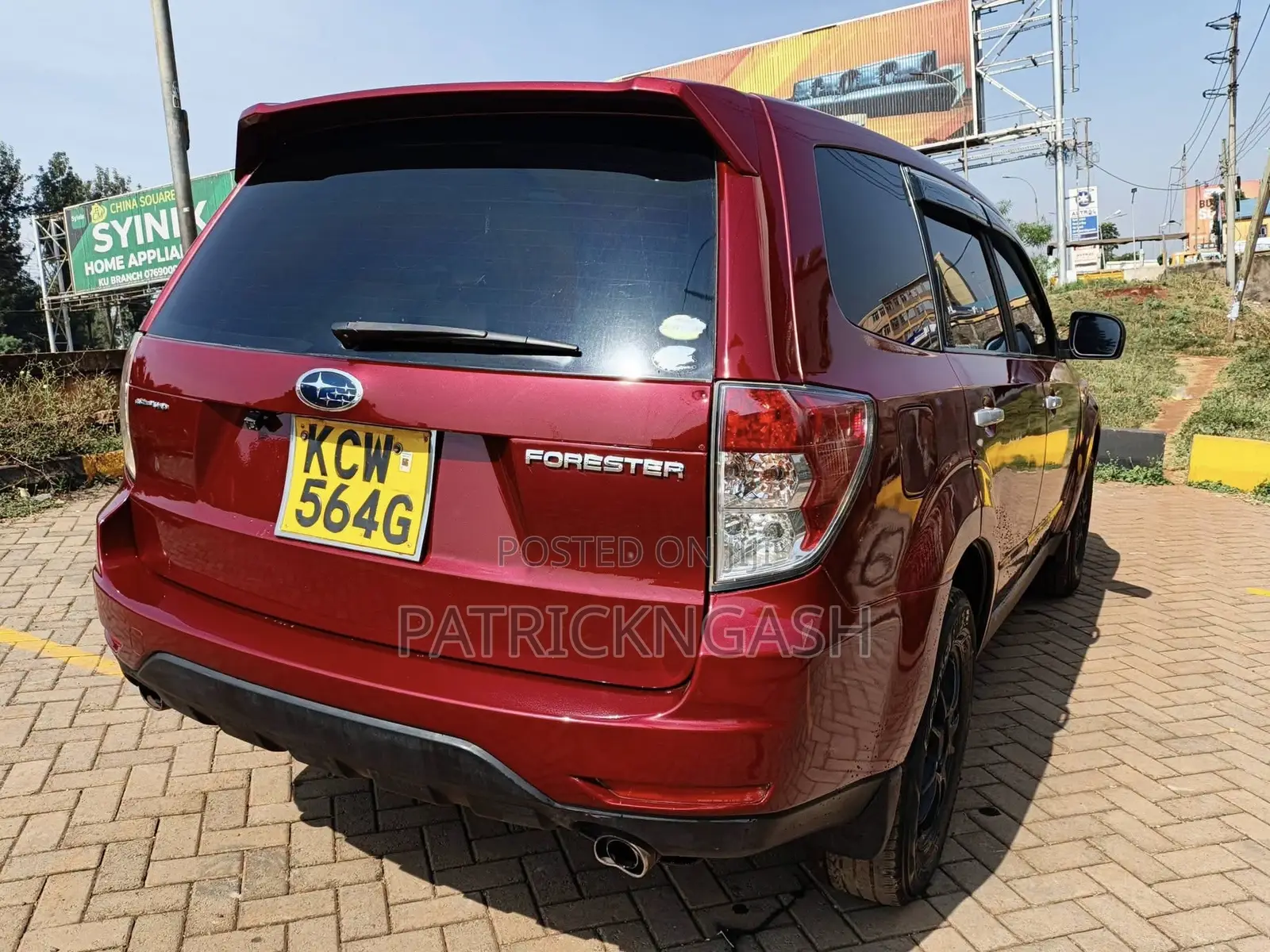 Subaru Forester 2012 Maroon