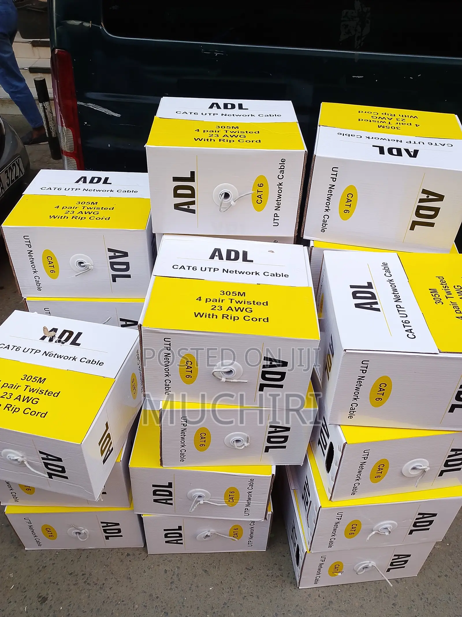 ADL Indoor Cable Cat6 305m Pure Copper