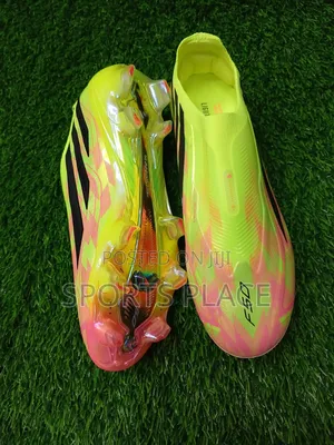 F50 Hyperfast World Cup Cleats in Neon Football Boots