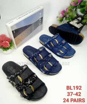 Ladies Open Denim Shoes