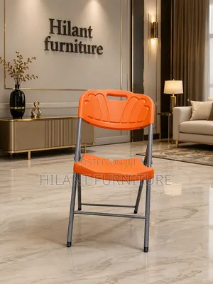Orange Folding Chair