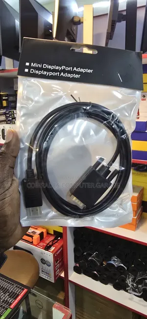 Display Port to Vga Cable 1.8m.