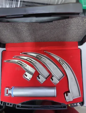 Quality 4 Blades Laryngoscope Mackintosh Type