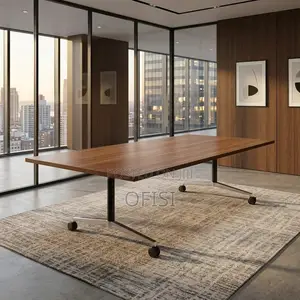 Boardroom Table; 2.4 Meter Foldable Meeting Table