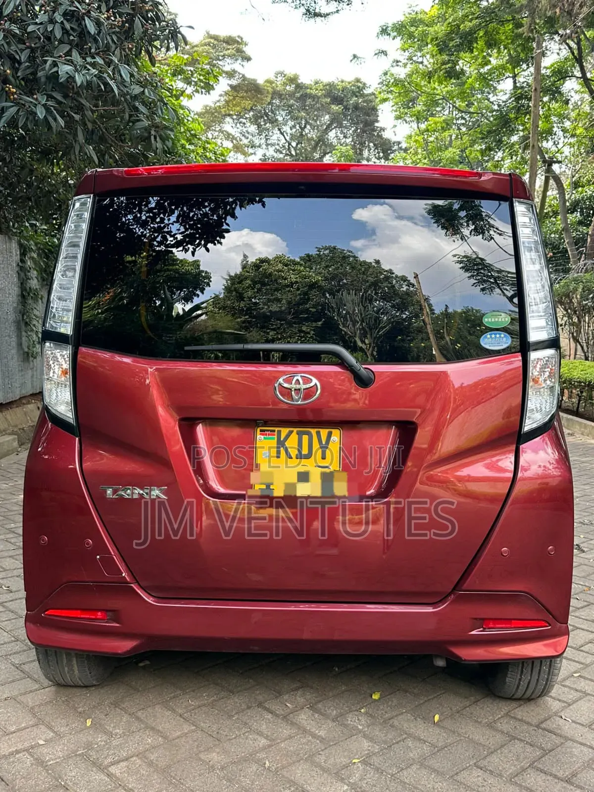 Toyota Tank 2020 Red