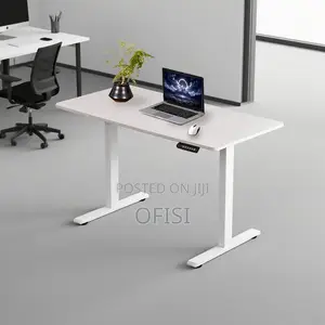 Office Desk; 140cm Electric Height Adjustable Standing Desk