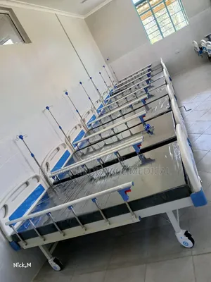 Quality ABS Imported Single Crank Hospital Bed Complete