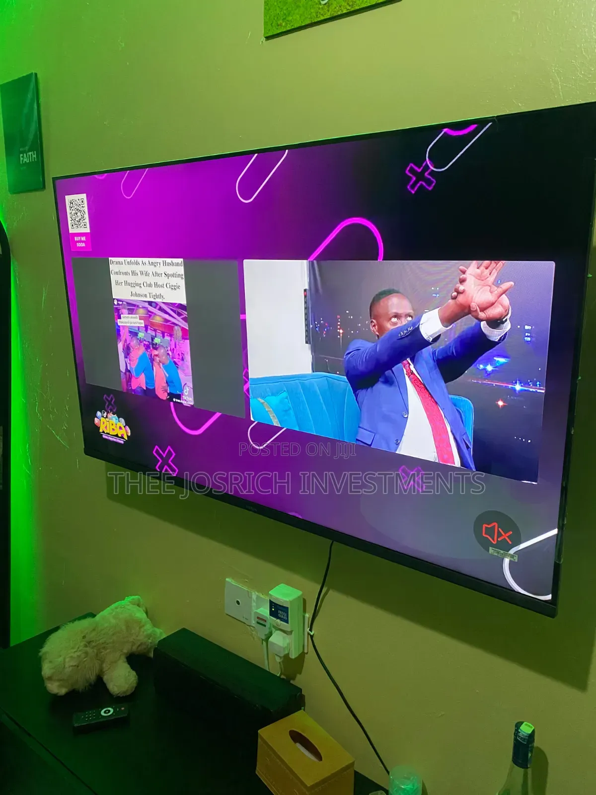 Vitron 43 Inch Android Frameless TV