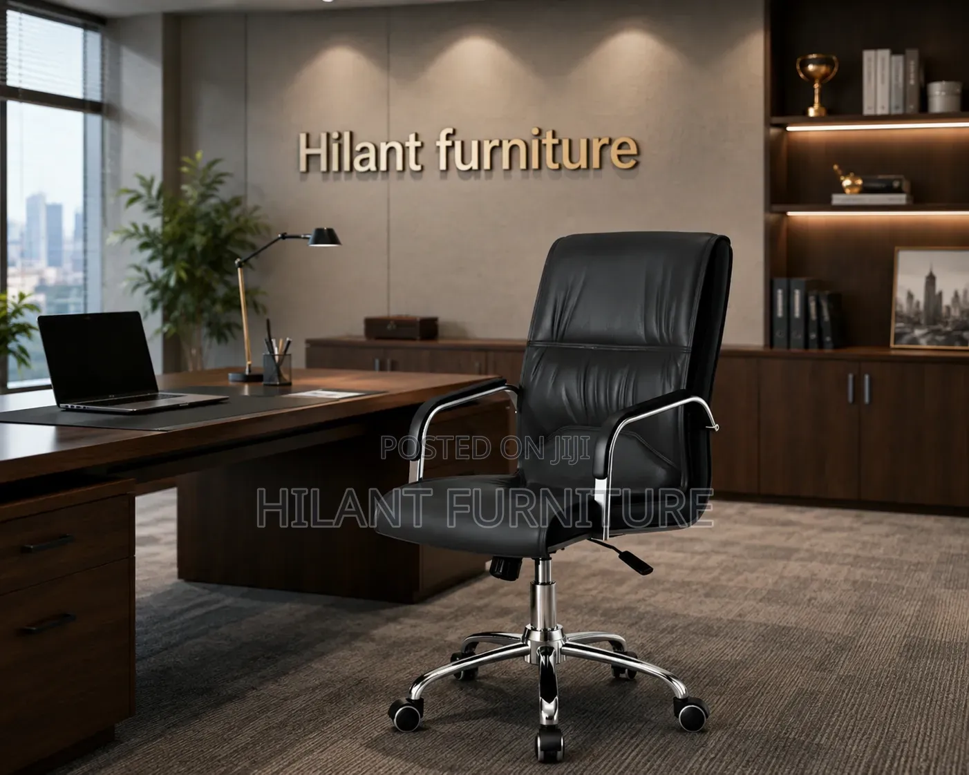 Executive Leather Office Chair