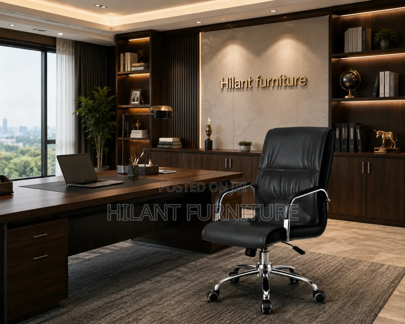 Executive Leather Office Chair