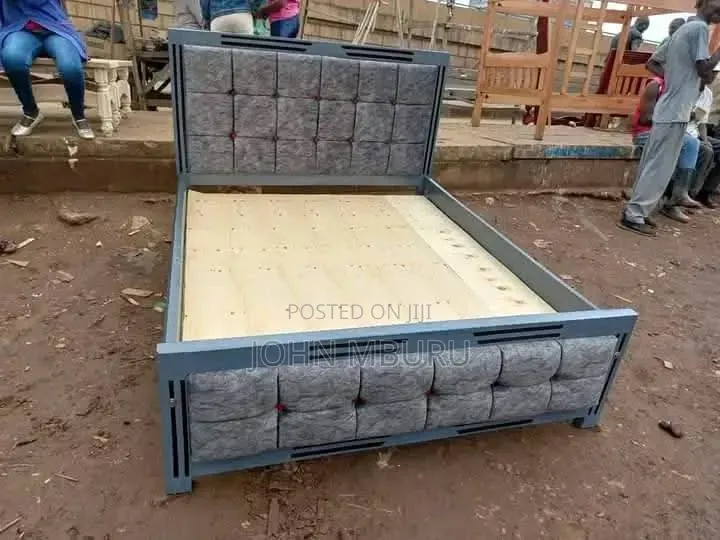 Gray Mocket Bed 5by6