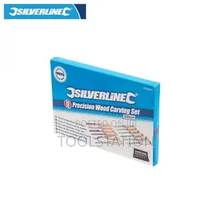 Wood CHISEL CARVING 8” 12PC SET SILVERLINE High Quality H/Duty