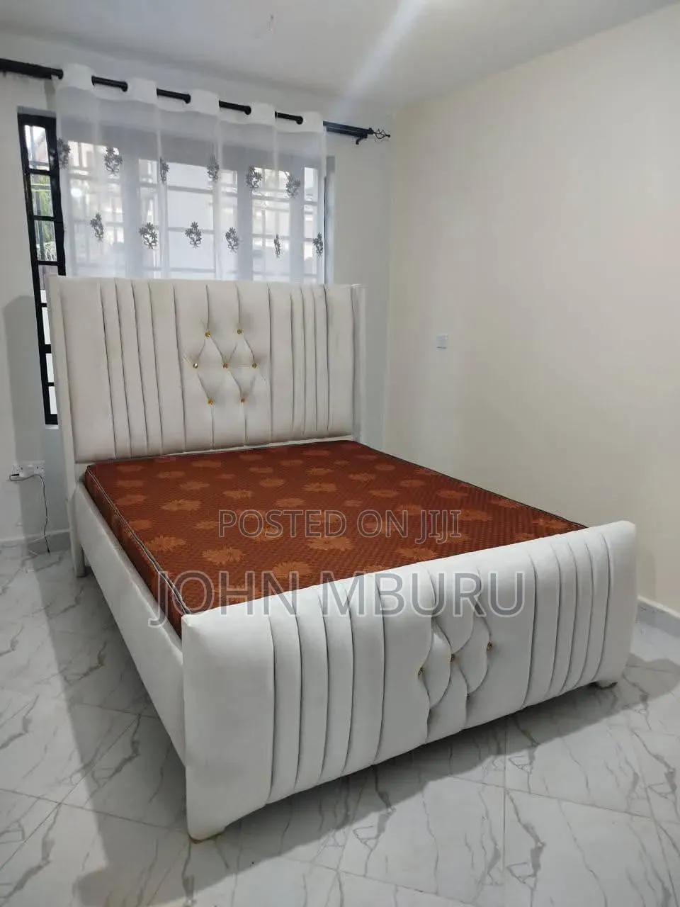 Pure White Chester Bed 4by6
