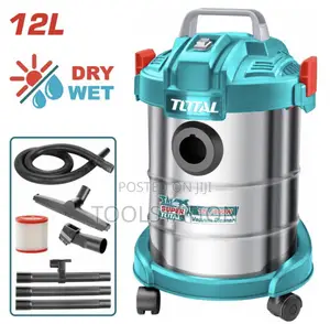 Vacuum Cleaner Wet and Dry Portable 12 Litre 800w Total TVC14122