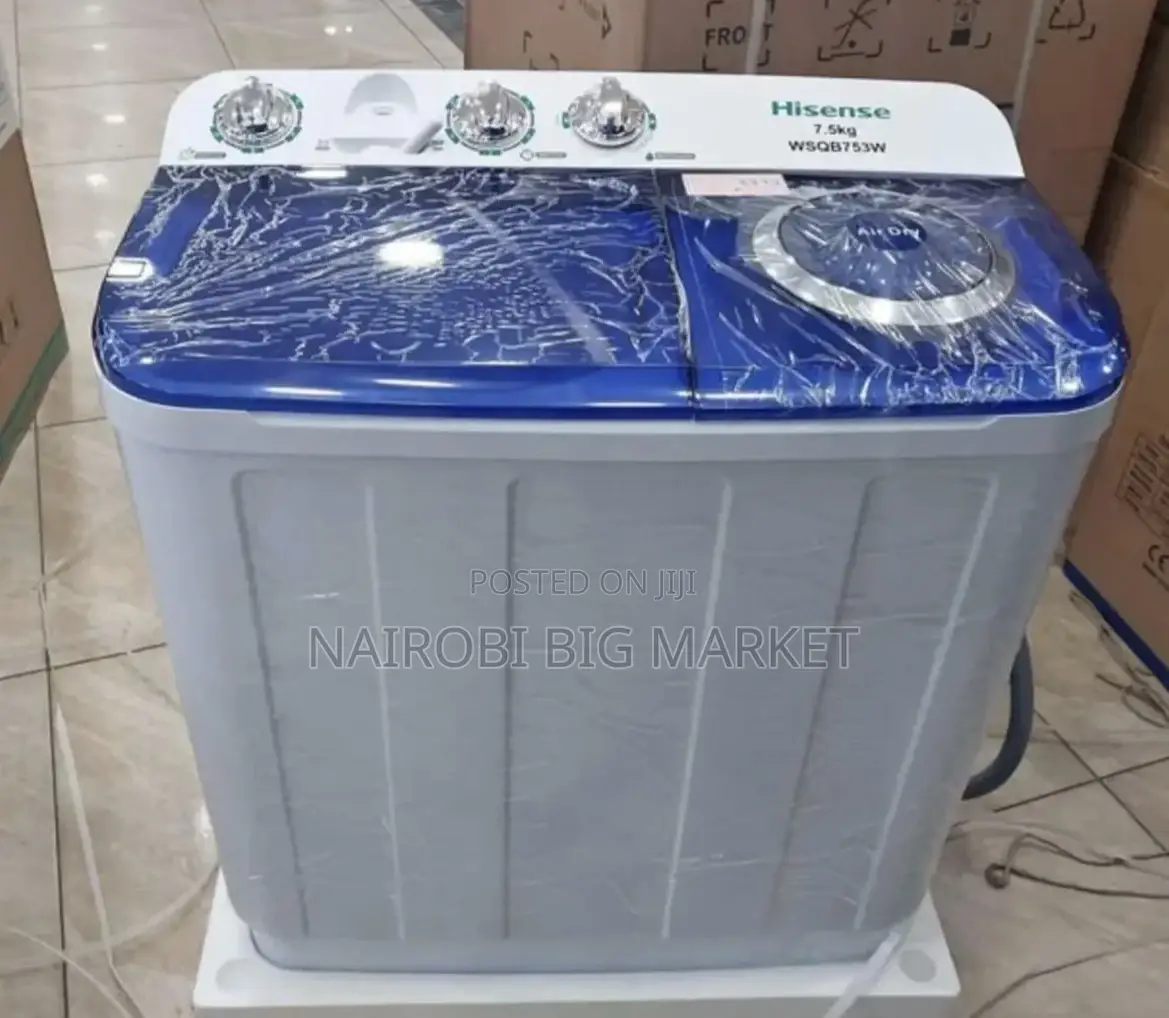 Hisense 7.5kg Twin Tab Washing Machine