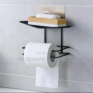 Wall Mounted Wrought Iron Tissue Holder