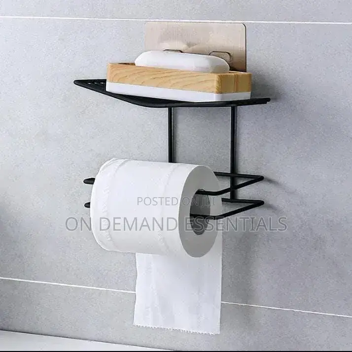 Wall Mounted Wrought Iron Tissue Holder