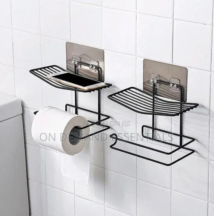 Wall Mounted Wrought Iron Tissue Holder