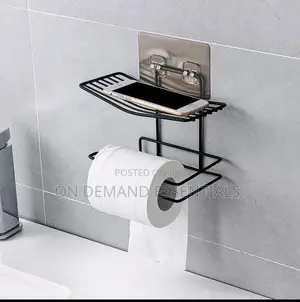 Wall Mounted Wrought Iron Tissue Holder