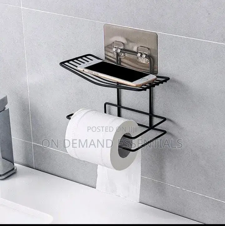 Wall Mounted Wrought Iron Tissue Holder