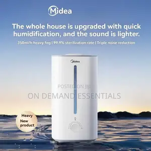 Midea Automatic Ultrasonic USB Humidifier Mist Maker Diffuser