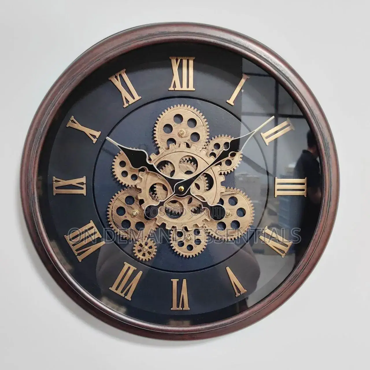 16 Inches Creative Dynamic Gear Wall Clock