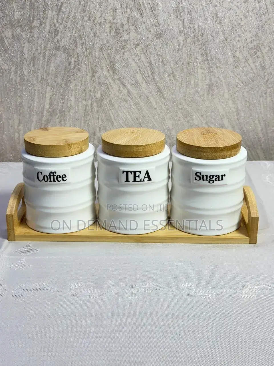 Creative Round Shape Ceramic Canister