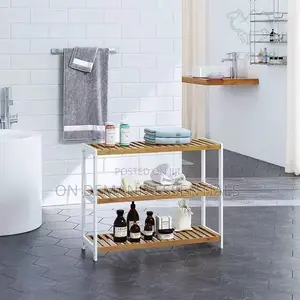3 Layer Natural Bamboo Shoe Rack/ Storage Organizer