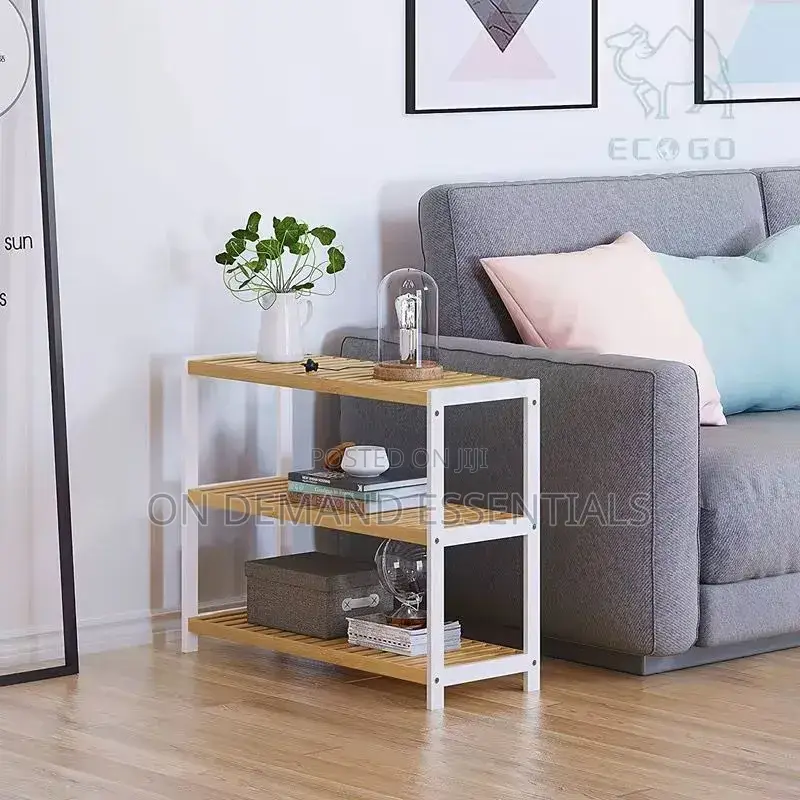 3 Layer Natural Bamboo Shoe Rack/ Storage Organizer
