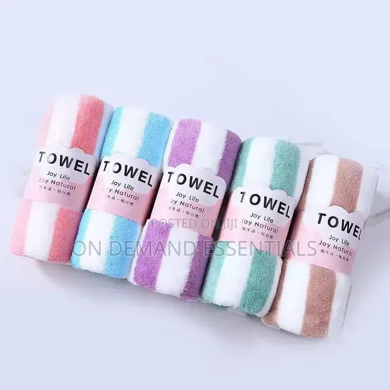Luxury Bulk Reusable Microfiber Coral Fleece Towel Size 35*75 Cm