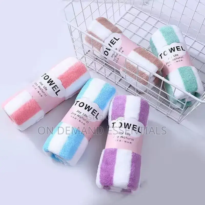 Luxury Bulk Reusable Microfiber Coral Fleece Towel Size 35*75 Cm