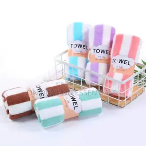 Luxury Bulk Reusable Microfiber Coral Fleece Towel Size 35*75 Cm